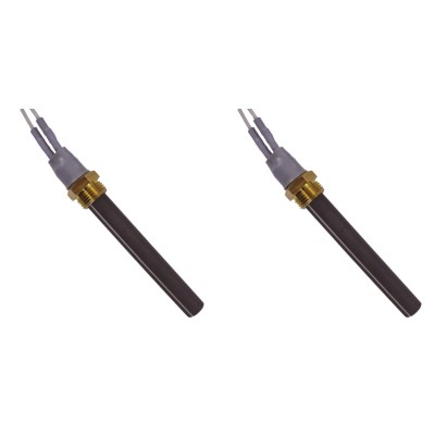 Keramické Zapaľovač / rezistor pre peletové kachle La Nordica, Ecoteck, Karmek One, Ravelli a iné, celková dĺžka 94mm, 300W - x2 - Diely pre peletové kachle