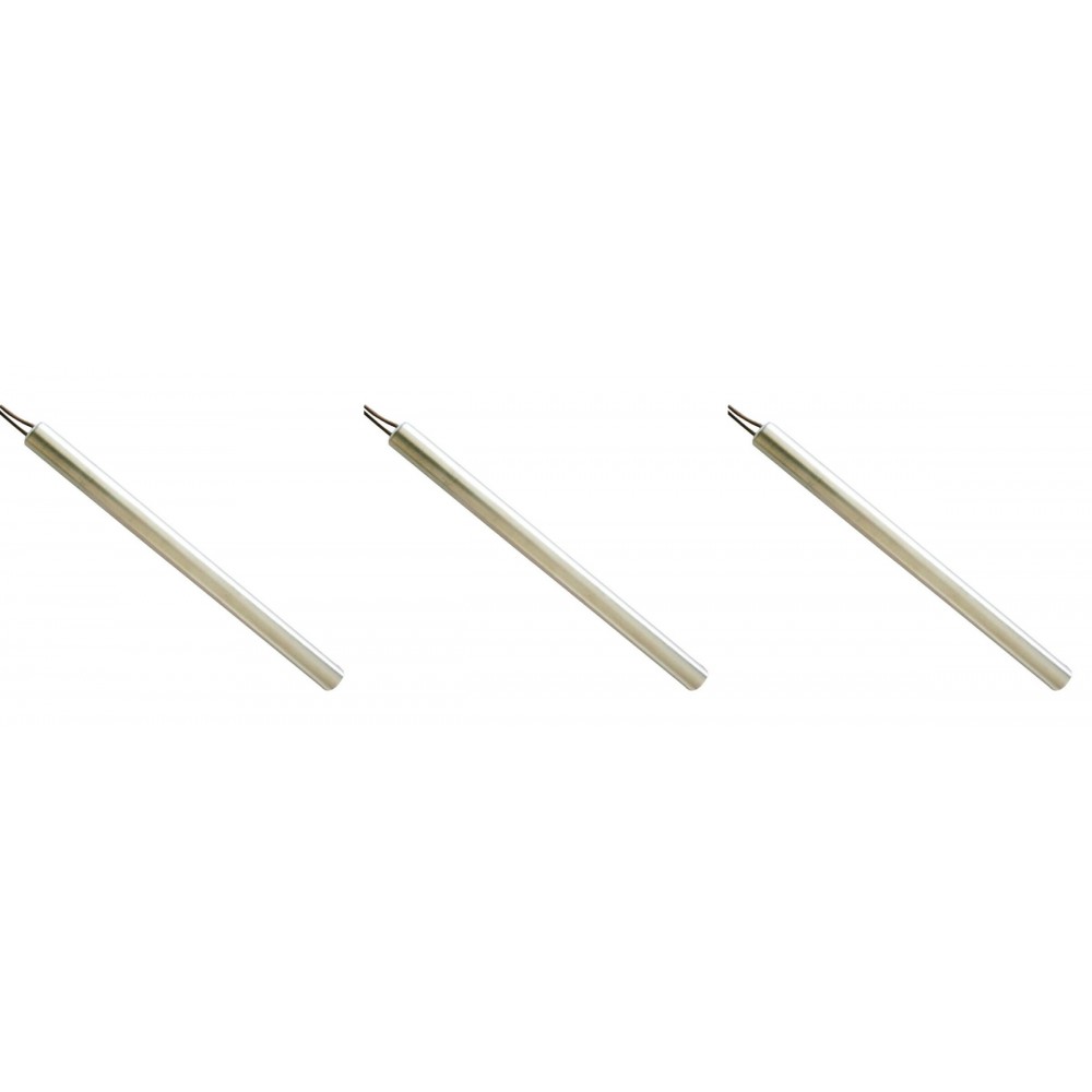 Zapaľovač / rezistor pre peletové kachle La Nordica, Dal Zotto, Edilkamin, TMC a iné, celková dĺžka 155mm, 300W - x3