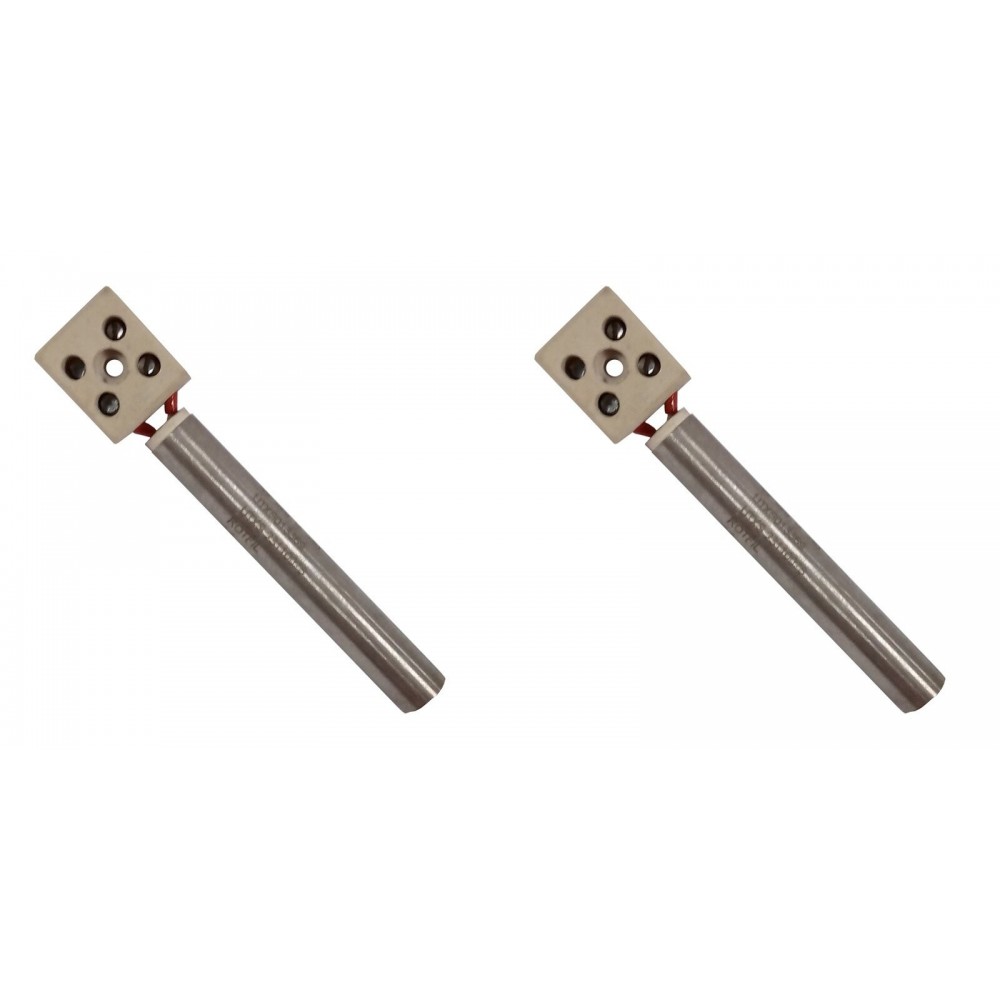 Zapaľovač / rezistor pre peletové kachle Eurofiamma, Arce a iné, dĺžka 80mm, 250W - x2 | Zapaľovače / rezistory pre peletové kachle | Diely pre peletové kachle |