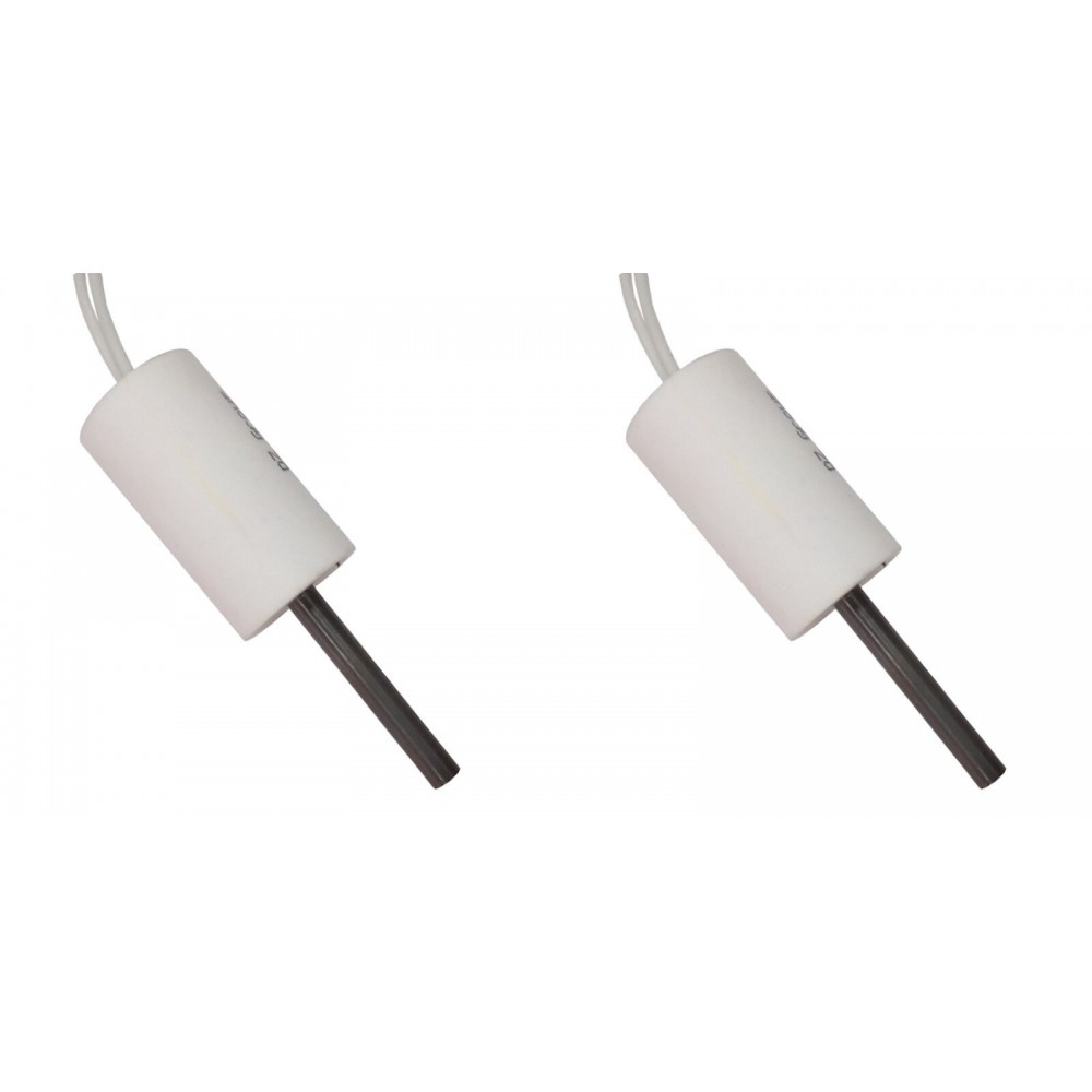 Nízkonapäťové Zapaľovač / rezistor pre peletové kachle ComfortBilt, Edilkamin, celková dĺžka 66mm, 90 - 100W až 24V AC - x2