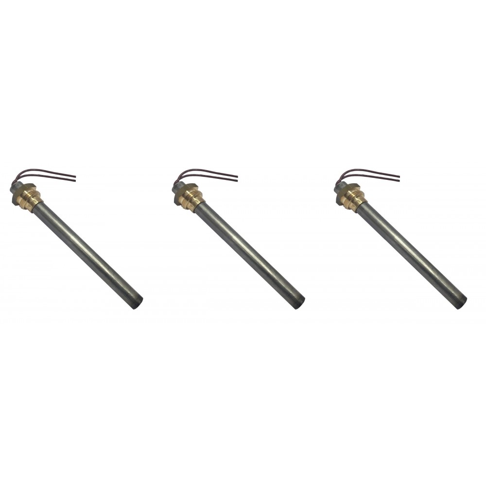 Zapaľovač / rezistor pre peletové kachle Ecoteck, Ravelli a iné, celková dĺžka 114mm, 250W - x3