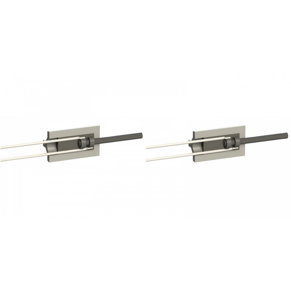 Nízkonapäťové Zapaľovač / rezistor pre peletové kachle Eco Spar, BURNiT, celková dĺžka 65mm, 95W až 24V - x2