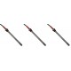 Zapaľovač / rezistor pre peletové kachle Palladio a iné, celková dĺžka 145mm, 250W - x3 | Zapaľovače / rezistory pre peletové kachle | Diely pre peletové kachle |