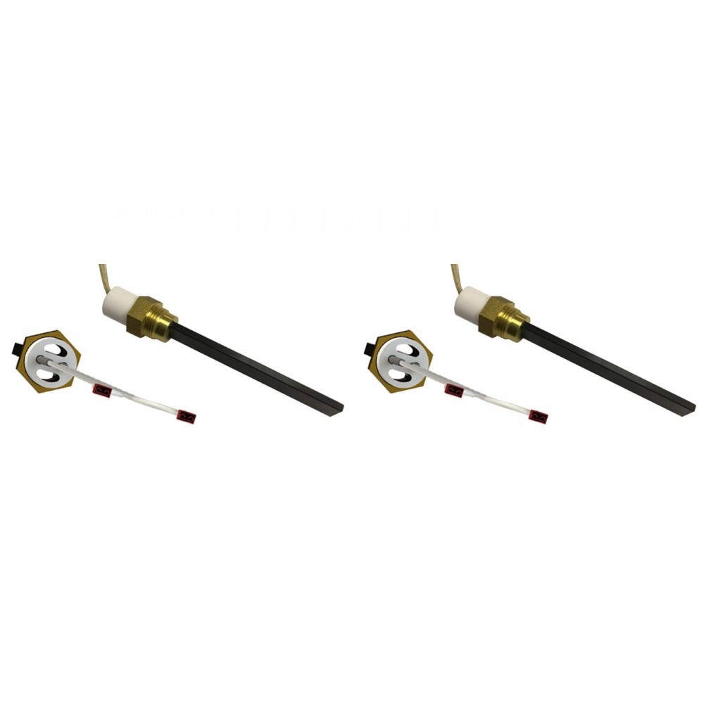 Nízkonapäťové Zapaľovač / rezistor pre peletové kachle Eco Spar, BURNiT, ComfortBilt, celková dĺžka 123 mm, 120W až 24V - x2