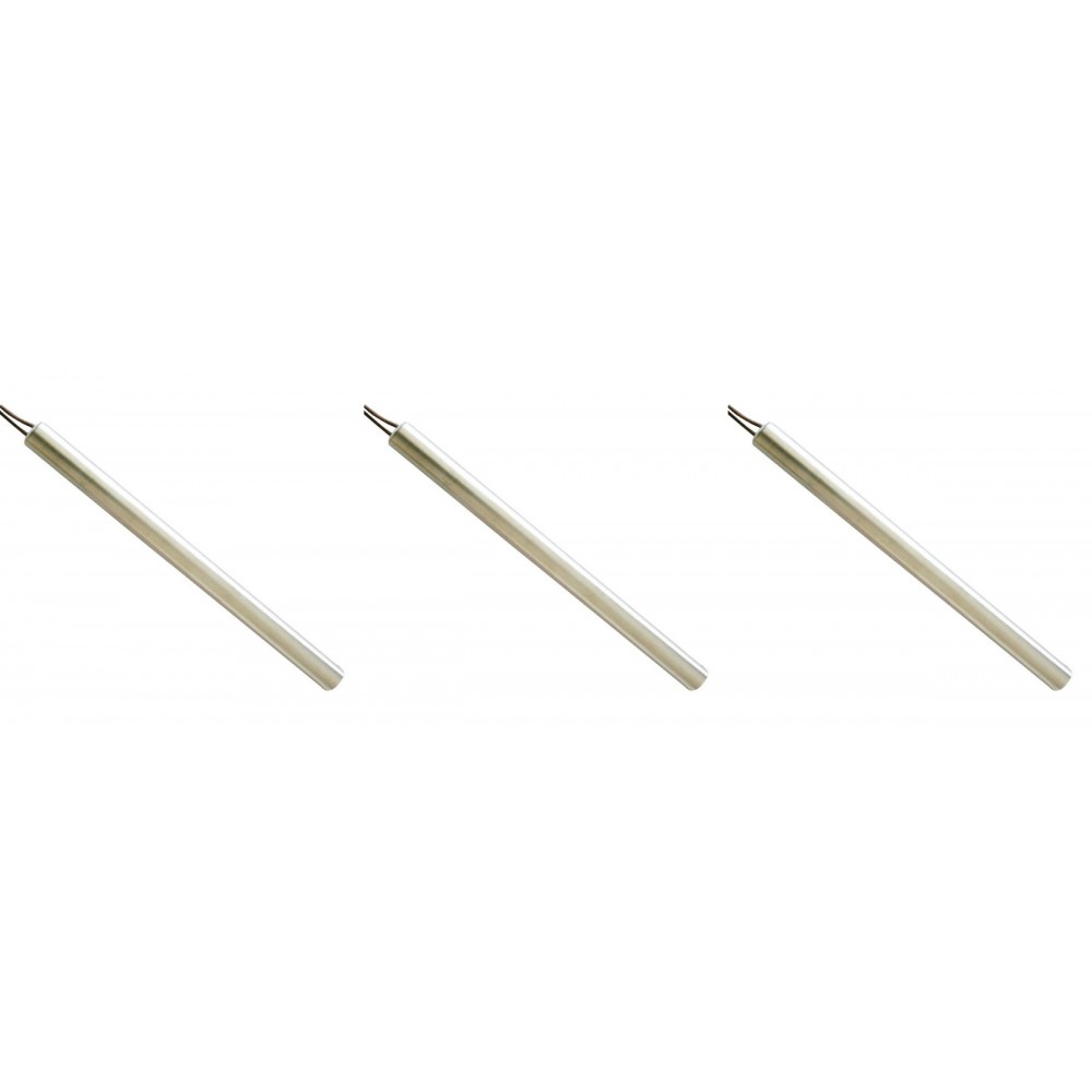 Zapaľovač / rezistor pre peletové kachle La Nordica a iné, celková dĺžka 185mm, 400W - x3 | Zapaľovače / rezistory pre peletové kachle | Diely pre peletové kachle |