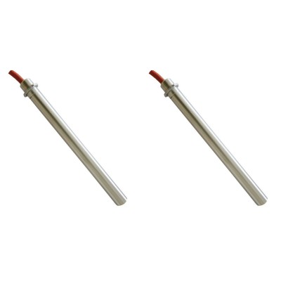 Zapaľovač / rezistor pre peletové kachle Ecoforest a iné, celková dĺžka 155mm, 250W - x2 - Diely pre peletové kachle