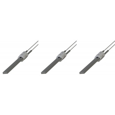 Zapaľovač / rezistor s čiernym kremenným kryštálom pre peletové kachle Eco Spar, BURNiT, Palazzetti, Ravelli, MCZ, celková dĺžka 122mm, 300W - x3 - Diely pre peletové kachle