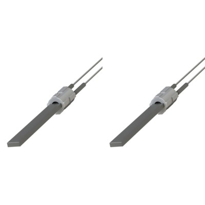 Zapaľovač / rezistor s čiernym kremenným kryštálom pre peletové kachle Eco Spar, BURNiT, Palazzetti, VistaFlame, Whitfield, Lennox, celková dĺžka 122mm, 400W - x2 - Diely pre peletové kachle