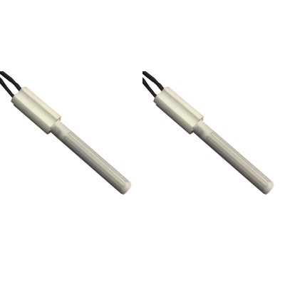 Zapaľovač / rezistor teleso pre peletové kachle Eco Spar, BURNiT, Ashley, Adler, AMG, Piazzetta, celková dĺžka 102mm, 250W - x2 - Diely pre peletové kachle