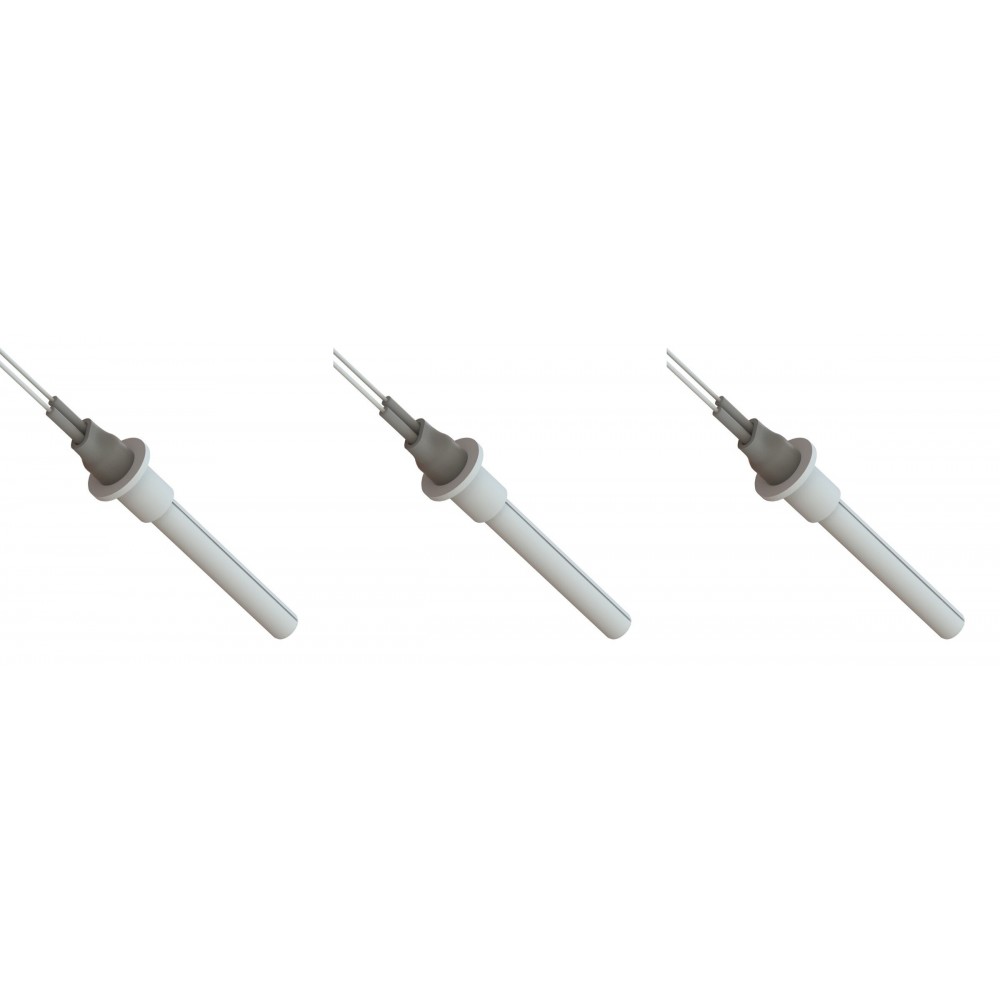 Keramické Zapaľovač / rezistor pre peletové kachle ETA, Grant Spira, ComfortBilt, celková dĺžka 107mm, 260W - x3