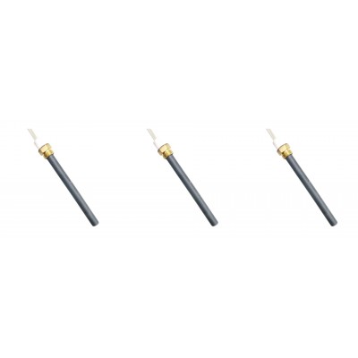 Keramické Zapaľovač / rezistor pre peletové kachle Eco Spar, celková dĺžka 147mm, 350W - x3 - Diely pre peletové kachle