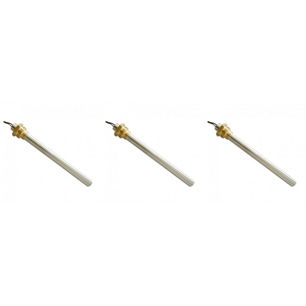 Zapaľovač / rezistor pre peletové kachle BURNiT, Piazzetta, Karmek, MCZ, Ungaro, Superior, Cadel, celková dĺžka 185 mm, 350W - x3 | Zapaľovače / rezistory pre peletové kachle | Diely pre peletové kachle |