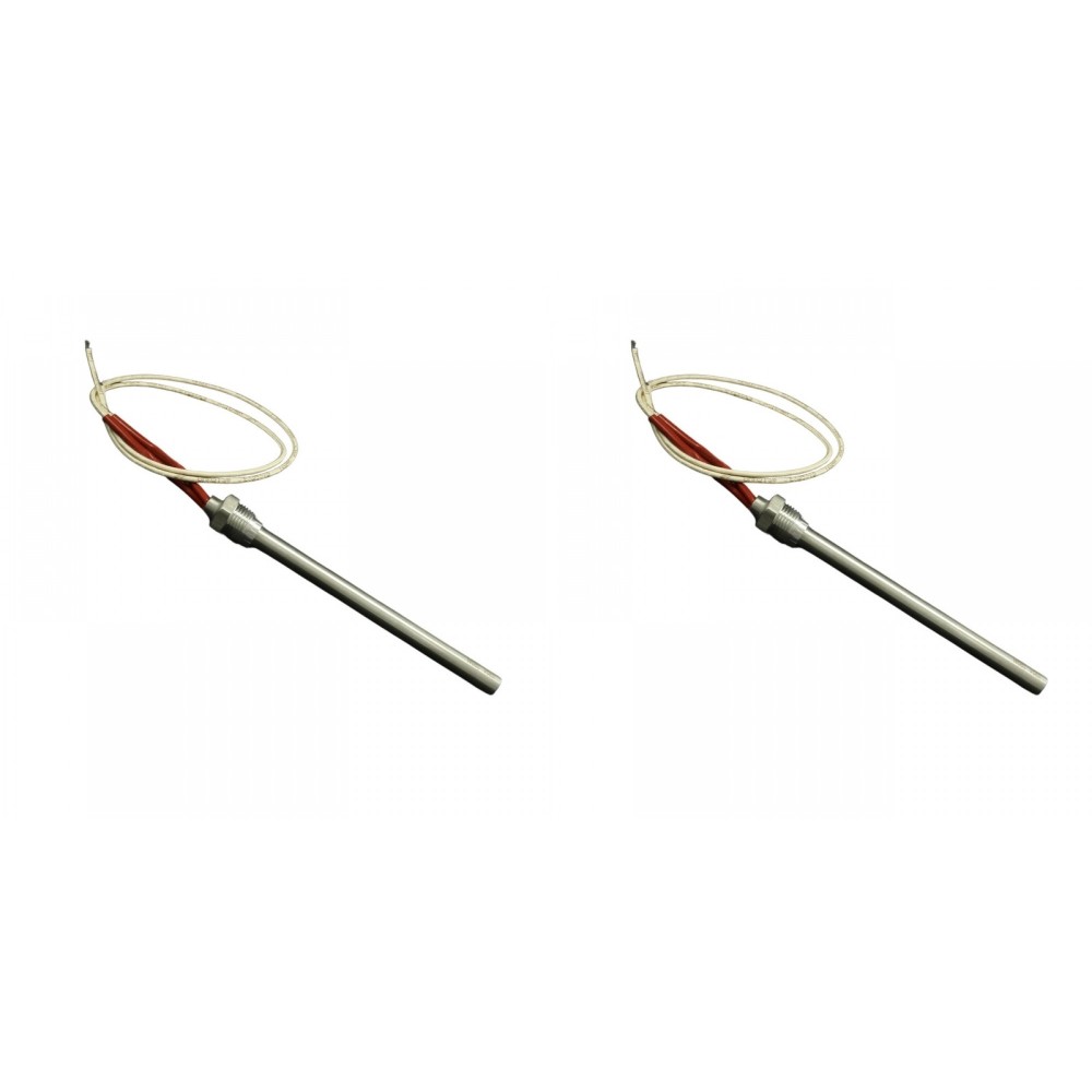 Zapaľovač / rezistor pre peletové kachle Klover, Avalon, Lopi, Vogelzang a ďalšie, s celkovou dĺžkou 163 mm, 250W. - x2